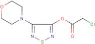 4-Morpholin-4-yl-1,2,5-thiadiazol-3-yl chloroacetate