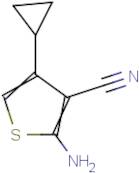 2-Amino-4-cyclopropylthiophene-3-carbonitrile