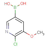 (6-Chloro-5-methoxypyridin-3-yl)boronic acid