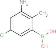 3-Amino-5-chloro-2-methylphenylboronic acid