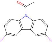 1-(3,6-Diiodo-9H-carbazol-9-yl)ethanone