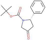 (2S)-4-Oxo-2-phenylpyrrolidine, N-BOC protected