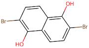 2,6-Dibromonaphthalene-1,5-diol