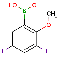 3,5-Diiodo-2-methoxyphenylboronic acid