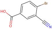 4-Bromo-3-cyanobenzoic acid