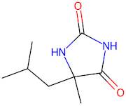 5-Methyl-5-(2-methylpropyl)imidazolidine-2,4-dione