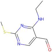 4-Ethylamino-2-methanethiopyrimidine-5-carboxaldehyde