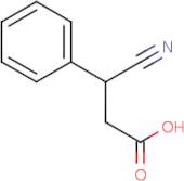 3-Cyano-3-phenylpropanoic acid