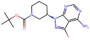 tert-Butyl (3R)-3-{4-amino-3-iodo-1H-pyrazolo[3,4-d]pyrimidin-1-yl}piperidine-1-carboxylate