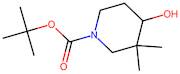 tert-Butyl 4-hydroxy-3,3-dimethylpiperidine-1-carboxylate