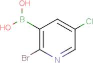 (2-Bromo-5-chloropyridin-3-yl)boronic acid