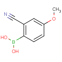 2-Cyano-4-methoxyphenylboronic acid