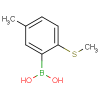 5-Methyl-2-(methylthio)phenylboronic acid