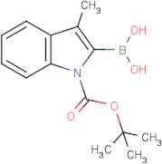 1-(tert-Butoxycarbonyl)-3-methyl-1H-indole-2-boronic acid