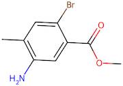 Methyl 5-amino-2-bromo-4-methylbenzoate