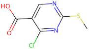 4-Chloro-2-(methylthio)pyrimidine-5-carboxylic acid