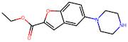 Ethyl 5-(piperazin-1-yl)benzofuran-2-carboxylate