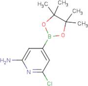 2-Amino-6-chloropyridine-4-boronic acid pinacol ester