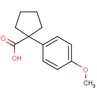 1-(4-Methoxyphenyl)cyclopentanecarboxylic acid