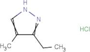 3-Ethyl-4-methyl-1H-pyrazole hydrochloride