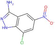 3-Amino-7-chloro-5-nitro-1H-indazole