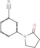 3-(2-Oxopyrrolidin-1-yl)benzonitrile