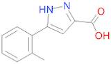 3-(2-Methylphenyl)-1H-pyrazole-5-carboxylic acid