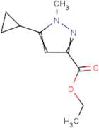 Ethyl 5-cyclopropyl-1-methyl-1H-pyrazole-3-carboxylate
