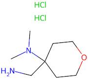 4-(Aminomethyl)-N,N-dimethyltetrahydro-2H-pyran-4-amine dihydrochloride