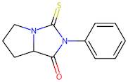 2-Phenyl-3-thioxohexahydro-1h-pyrrolo[1,2-c]imidazol-1-one