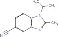1-Isopropyl-2-methyl-1,3-benzodiazole-5-carbonitrile