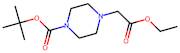 tert-Butyl 4-(2-ethoxy-2-oxoethyl)piperazine-1-carboxylate