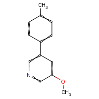 3-Methoxy-5-(4-methylphenyl)pyridine