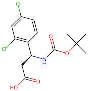 (S)-3-((tert-Butoxycarbonyl)amino)-3-(2,4-dichlorophenyl)propanoic acid