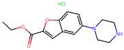 Ethyl 5-(piperazin-1-yl)benzofuran-2-carboxylate hydrochloride