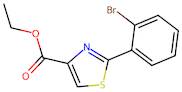 Ethyl 2-(2-bromophenyl)thiazole-4-carboxylate