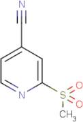 2-Methanesulfonylpyridine-4-carbonitrile