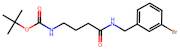 tert-Butyl (4-((3-bromobenzyl)amino)-4-oxobutyl)carbamate