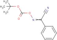2-(tert-Butoxycarbonyloxyimino)-2-phenyl­acetonitrile