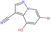 6-Bromo-4-hydroxypyrazolo[1,5-a]pyridine-3-carbonitrile