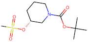 (R)-tert-Butyl 3-((methylsulfonyl)oxy)piperidine-1-carboxylate