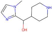 (1-Methyl-1H-imidazol-2-yl)(piperidin-4-yl)methanol