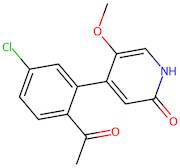 4-(2-Acetyl-5-chlorophenyl)-5-methoxypyridin-2(1H)-one