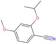 2-Isopropoxy-4-methoxybenzonitrile