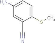 5-Amino-2-(methylsulfanyl)benzonitrile