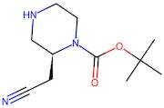 tert-Butyl (S)-2-(cyanomethyl)piperazine-1-carboxylate