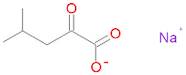 4-Methyl-2-oxopentanoic acid sodium salt