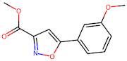 Methyl 5-(3-methoxyphenyl)isoxazole-3-carboxylate