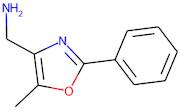 (5-Methyl-2-phenyl-1,3-oxazol-4-yl)methylamine