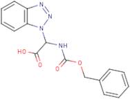 2-(Benzotriazol-1-yl)-2-(phenylmethoxycarbonylamino)acetic acid